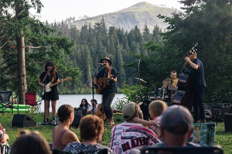 Live music + Suttle Lake + the best company 🎶 🫶✨ Outdoor Live Music, Outdoor Music, Best Company, Nature Music, Cool Rocks, 2025 Vision, Good Company, Farmers Market, Live Music