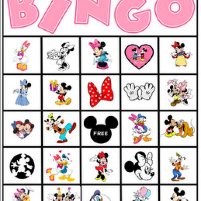 Minnie Mouse bingo @Chelsea Vocana you needed this for karlee's bday but it would still be a fun game Minnie Mouse Birthday Party Games, Minnie Mouse House, Mickey Mouse Bday, Minnie Y Mickey Mouse, Minnie Mouse 1st Birthday, Mickey Mouse And Minnie Mouse, Minnie Mouse Baby Shower, Mickey Birthday Party, Minnie Birthday Party