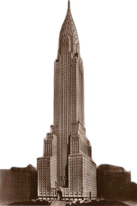 Chrysler Building, Empire State, Art Deco, New York, Building, Van