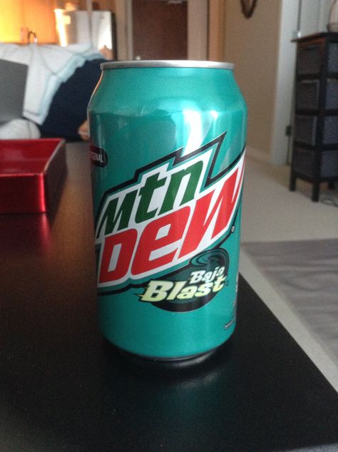 MTN Dew Baja Blast Baja Blast Aesthetic, Mtn Dew Baja Blast, Mountain Dew Baja Blast, Baja Blast, Soda Floats, Mtn Dew, Checker Background, Big Lil, Junk Food Snacks