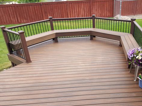 Trex Deck Colors, Trex Decking, Trex Transcend, Deck Renovation, Deck Seating, Deck Colors, Patio Deck Designs, Deck Designs Backyard, Trex Deck