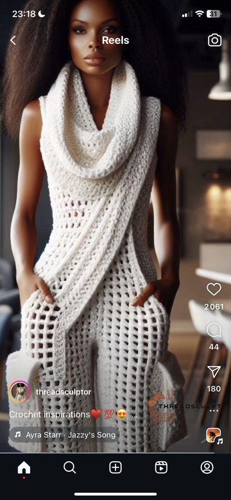 Crochet Jumpsuits, Crochet Wear, Plus Size Art, Crochet Pants, Crochet Sweater Pattern Free, Fashion Terms, Crochet Style, Crochet Inspo, Crochet Clothing