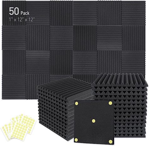 Noise Cancelling Wall, Studio Soundproofing, Acoustic Foam Panels, Soundproofing Walls, Drum Room, Acoustic Foam, Foam Tiles, Eid Al-adha, Foam Panels