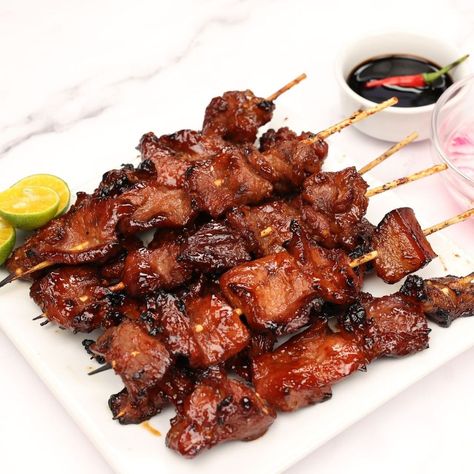 Barbecue Marinade, Best Marinade, Barbeque Pork, Pork Barbecue, Bbq Sticks, Bbq Marinade, Pork Bbq, Meat Recipe, Barbecue Pork