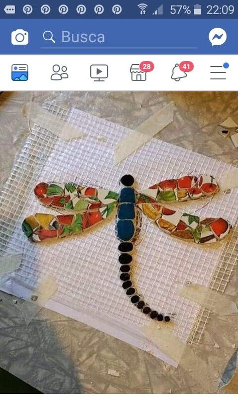 Mosaic Art Diy, Dragonfly Wall Art, Mosaic Rocks, Mosaic Pots, Mosaic Flower Pots, Mosaic Animals, Mosaic Garden Art, Mosaic Birds, Mosaic Frame