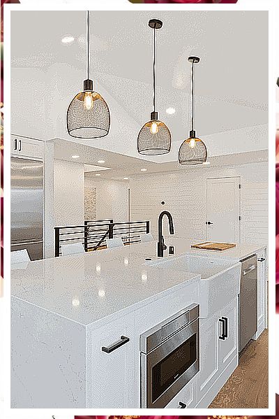 Over island pendant lights