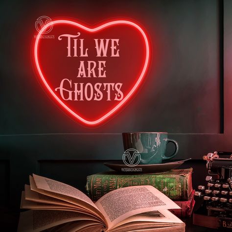 Night Time Wedding, Custom Neon Lights, Neon Decor, Ghost Signs, Romantic Decor, Neon Light Signs, Wedding Gifts For Bridesmaids, Logo Sign, Gothic Home Decor