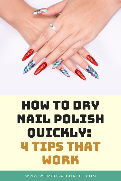 How to Dry Nail Polish Quickly: 4 Tips That Work Quick Dry Nail Polish Hack, How To Get Nail Polish To Dry Faster, Nail Polish Drying Tips, How To Dry Nail Polish Quickly, Drying Nail Polish Quickly, How To Dry Nail Polish Fast, How To Dry Nails Quickly, How To Make Nail Polish Dry Faster, Nail Polish Dry Faster