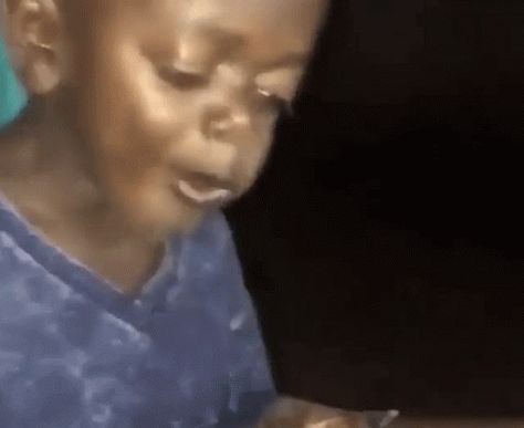 African Kid Grand M GIF - AfricanKid Africa GrandM - Discover & Share GIFs Black Kid Meme, Singing Meme, Kid Wallpaper, Wallpaper Meme, Smile Meme, Gc Memes, Smile Gif, Boy Gif, African Children