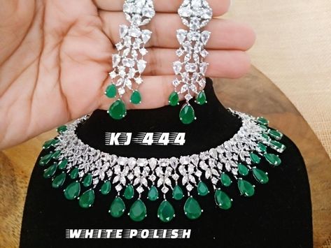 Heavy emerald necklace earring set bridal jewelry set | Etsy Shaadi Jewelry, Blue Necklace Set, Rose Gold Jewelry Set, Emerald Set, Indian Wedding Jewelry Sets, Sterling Silver Thumb Rings, Jewelry Emerald, Kundan Jewellery Set, Choker Necklace Designs