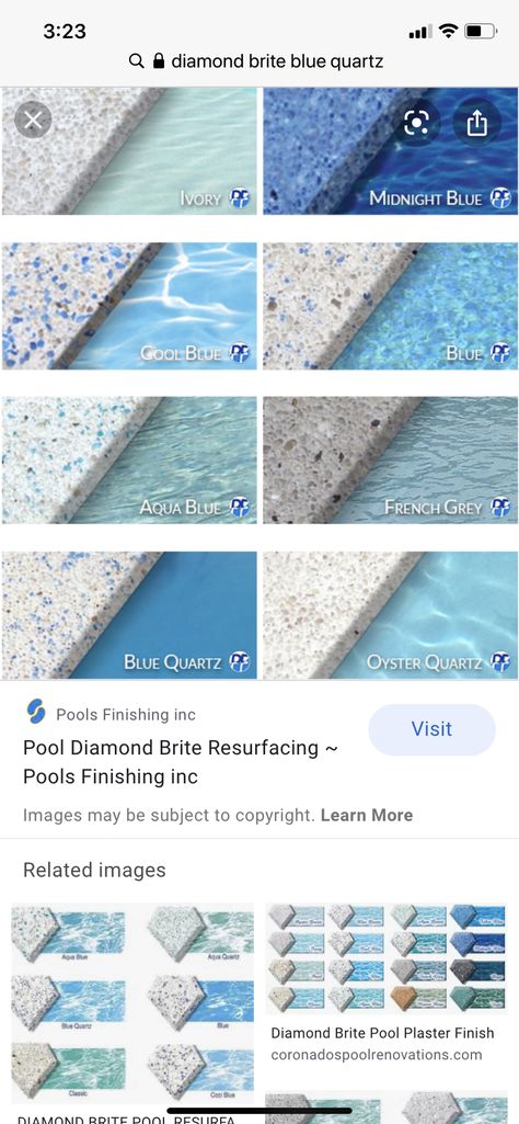 Pool Gunite Colors, Plaster Pool Colors, Gunite Pool Colors, Pool Colors Inground Gunite, Pool Plaster Colors, Pool Goals, Pool Resurfacing, Pool Plaster, Pool Sand