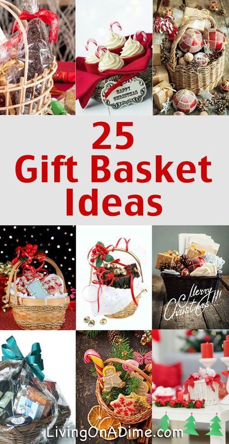 25 Easy, Inexpensive and Tasteful Gift Basket Ideas Gift basket Ideas #giftbasketideas #giftbaskets Easy Gift Baskets, Gift Baskets Ideas, Baskets Ideas, Gifts In A Jar, Inexpensive Gifts, Holiday Gift Baskets, Diy Gift Baskets, Mix Recipes, Homemade Gift Ideas