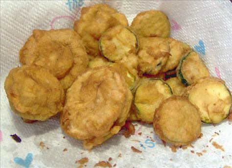 Batter for Vegetables. Photo by Mama's Kitchen (Hope) Fried Veggie Batter, Batter For Fried Vegetables, Batter For Vegetables, Vegetable Batter For Frying, Batter For Frying Vegetables, Battered Vegetables, Vegetable Fry, Frying Batter, Fried Zucchini Recipes