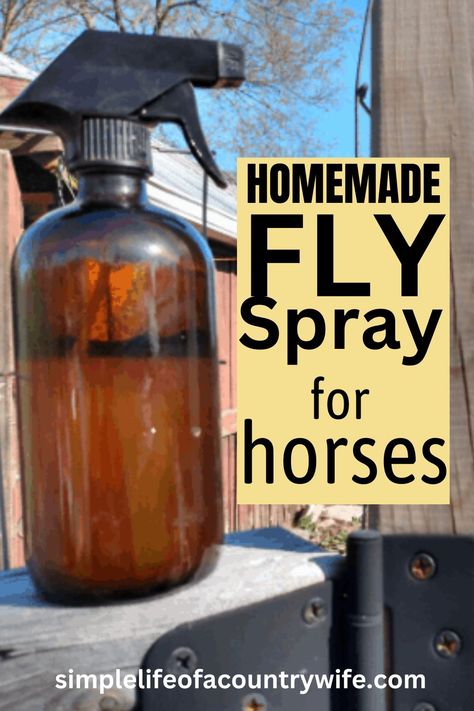 DIY horse fly spray Home Made Fly Spray, Horse Fly Spray Recipe Homemade, Diy Fly Spray For Horses, Natural Fly Spray For Horses, Homemade Fly Spray For Horses, Horse Fly Spray Recipe, Diy Horse Fly Spray, Horse Fly Repellent, Horse Recipes