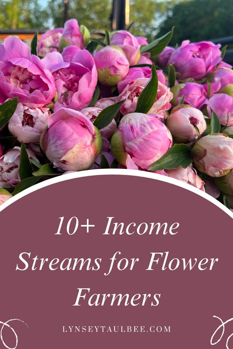 Can we start breaking the unspoken rule we inherited from our grandparents and start talking about making money? I think it’s beyond time to expose the underground world of numbers, sales and profit and utilize this data to show what is possible. Here are the multiple income streams I used on my flower farm to bring in $250K+. Floret Flower Farm, Flower Farm Names, Micro Flower Farm, Flower Farm Branding, Flower Farm Ideas, Peony Farming, Flower Farm Layout, Flower Farm Business, Money Numbers