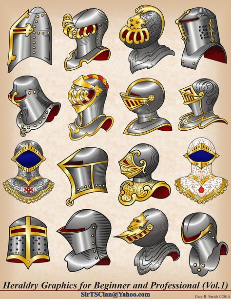 Helm Tattoo, Traditional Sailor Tattoos, Family Crest Symbols, Knight Drawing, Japanese Art Samurai, Heraldry Design, Medieval Shields, Helmet Concept, Warrior Tattoos