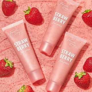 Fourth Ray Beauty (@fourthraybeauty) • Instagram photos and videos Strawberry Product Photography, Strawberry Skincare, Skin Care Packaging Design, Strawberry Cosmetics, Butter Ideas, Fourth Ray, Fourth Ray Beauty, Face Polish, Strawberry Seed