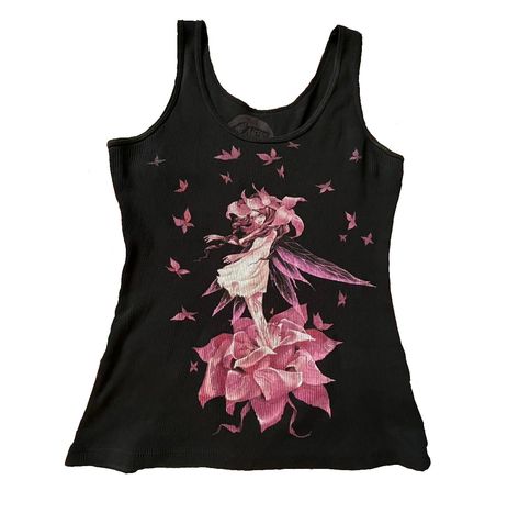 Trick Fairy, Fairy Tank, 2000s Fashion Outfits, No Sign, Moving Image, Mall Goth, 2000s Fashion, Hot Topic, Tank Top Fashion