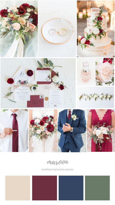 Wedding Colour Schemes February, Mulberry Wedding Palette, Wedding Color Palette Maroon, Mulberry Wedding Colors, Maroon Color Palette Wedding, Maroon Spring Wedding, Mulberry Color Wedding, Mulberry Wedding Flowers, Mulberry Wedding Theme