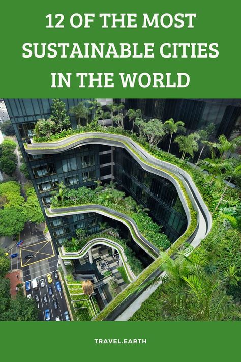 These cities ensure that human intervention is kept to a minimum, allowing the natural environment to flourish. Green, sustainable cities see the government work with citizens to ensure their eco-friendly goals are achieved. 

Here Are 12 Of The Most Sustainable Cities In The World Sustainable Urban Design, Green Cities, Sustainable Communities, Social Sustainability Architecture, Eco Friendly Cities, Eco City Concept, Eco Village Community, Sustainable Cities Illustration, Green Spaces In Cities