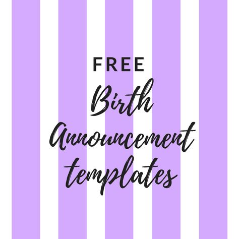 Birth Announcements Ideas, Birth Announcement Ideas, Cricut Birth Announcement, Birth Stats Template Free Svg, Blank Birth Certificate Template, Birth Announcement Template Free, Birth Announcement Ideas Templates, Diy Birth Announcement, Free Pregnancy Announcement Template