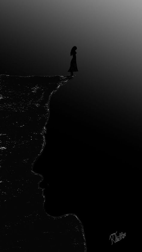 Hurt Aesthetique, Filmy Vintage, Dark Landscape, Pretty Wallpapers Tumblr, Dark Images, Night Sky Wallpaper, Meaningful Drawings, Deep Art, Dark Nature Aesthetic