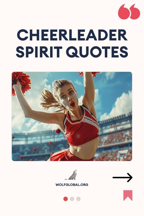 A cheerleader in mid-action with pom-poms, advocating for spirit quotes on a poster.
Inspirational cheerleading checklist with enthusiastic slogans and a "Get More" button, from wolfglobal.org.
Woman with laptop and graphics for Instagram engagement pod invite from WolfGlobal.org. Positive Cheer Quotes, Cheer Encouragement Quotes, Cheerleader Quotes Motivational, Words Of Encouragement For Cheerleaders, Motivational Quotes For Cheerleaders, Cheer Quotes Short, Inspirational Cheer Quotes, Cheer Inspirational Quotes, Cheerleader Sayings