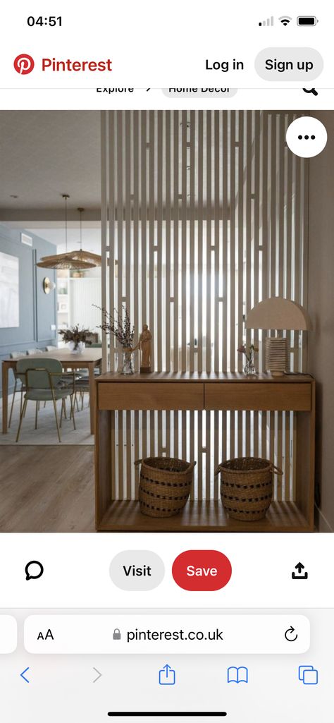 Kitchen Divider Ideas Half Walls, Half Wall Ideas Living Room, Pony Wall Ideas Room Dividers, Pony Wall Ideas, Entryway Divider, Half Wall Room Divider, Half Wall Ideas, Pony Wall, Modern Room Divider