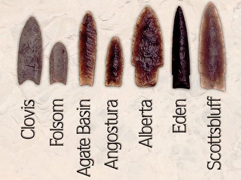 Clovis Point, Ancient Artifacts Prehistoric, Stone Age Tools, Paleo Indians, Native American Tools, Indian Tools, Arrowheads Artifacts, Primitive Technology, Native American Wisdom