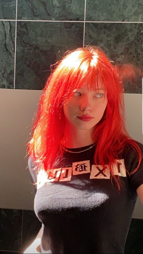 Lola Clark, Red Hair Inspo, Scene Hair, Redhead Girl, Dye My Hair, Hair Dye Colors, Orange Hair, Hair Inspo Color, Aesthetic Hair