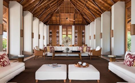 Ocean View Living Room, Ocean Villa, Bali Architecture, Garden Escape, Creative Retreat, Infinity Edge Pool, Turks Caicos, Resort Design, Beach Bedroom