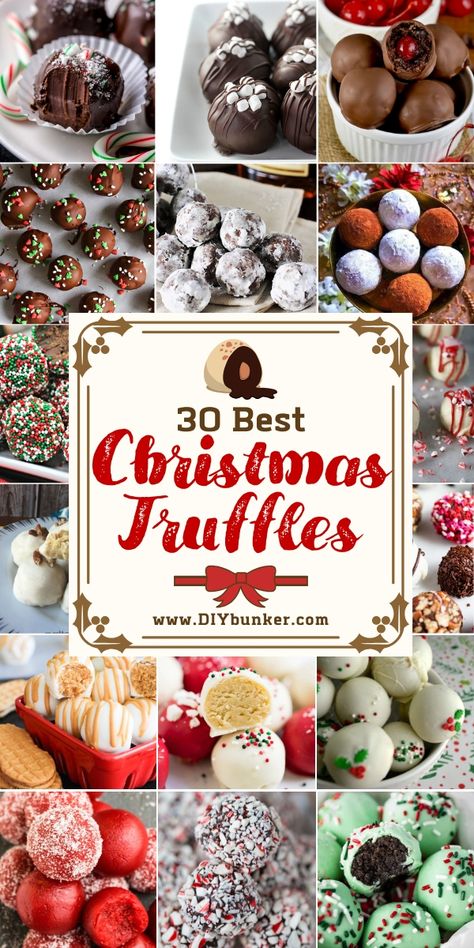 Chocolate Cheesecake Truffles, Truffle Recipe Christmas, Holiday Truffles, Recipes To Bake, Peppermint Truffles, Favorite Christmas Desserts, Truffle Recipes, Gourmet Christmas, Cheesecake Truffles