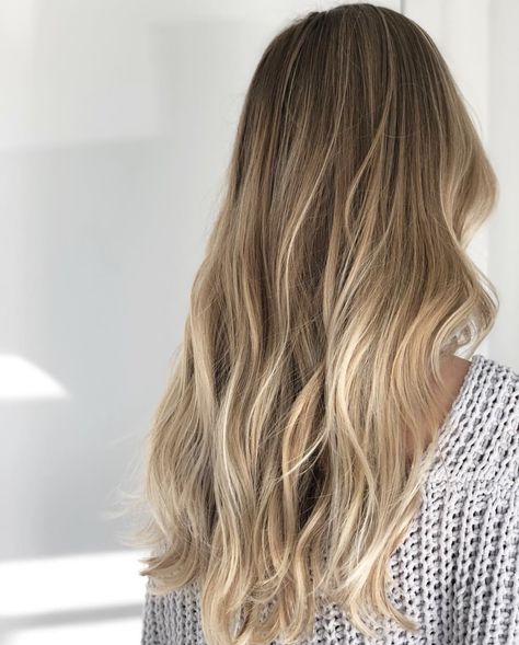 Blonde Ombre Brunette, 90s Soft Balayage Blonde, Soft Bayalage Blond, Half Balayage Blonde, Sandy Brown Balayage, Balayage On Dirty Blonde Hair, Sand Blonde Balayage, Sand Balayage, Light Brown Balayage Blonde