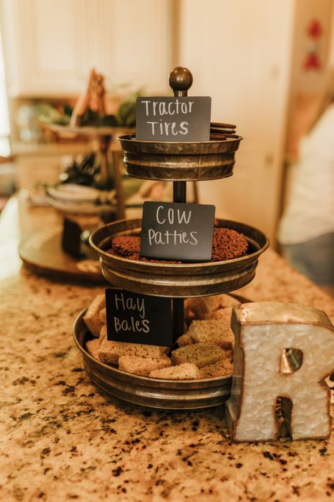 Classic Country Birthday Party, My First Rodeo Birthday Desserts, Western First Birthday Smash Cake, 2 Rowdy Birthday, Boho Cowgirl Style Western Chic Party, Hay Bale Rice Crispy Treats, Western Party Dessert Table, Lane Frost Birthday Party, Rodeo Treats Western Theme