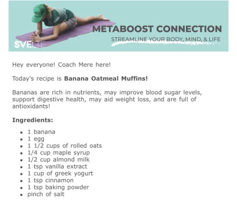 Metaboost Connection Recipes, 24hr Metaboost Flush, Meta Influencer Foods, Meredith Shirk Svelte Recipes, Metaboost Recipes Svelte Breakfast, Metaboost Metabolic Flush, Meta Boost Diet Plan, Metaboost 7 Day Meal Plan, Svelte Metaboost 3 Day Meal Plan