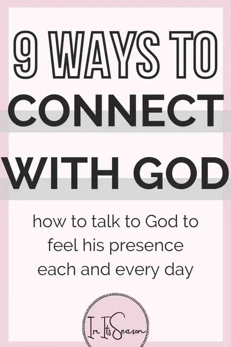 Fun Ways To Spend Time With God, Ways To Spend Time With God, How To Spend Time With God, Spend Time With God, Talk To God, Emotional Books, Connect With God, Time With God, Prayer Time