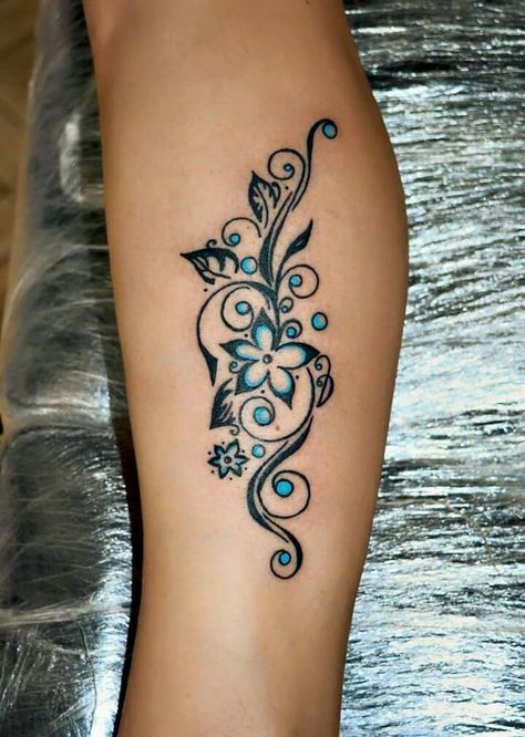 Small Leg Tattoos Women Calf, Inside Leg Tattoo, Purple Tattoo Ideas, Tattoo Calf, Purple Tattoos, Forever Tattoo, Anklet Tattoos, Foot Tattoos For Women, Tattoos For Women Flowers