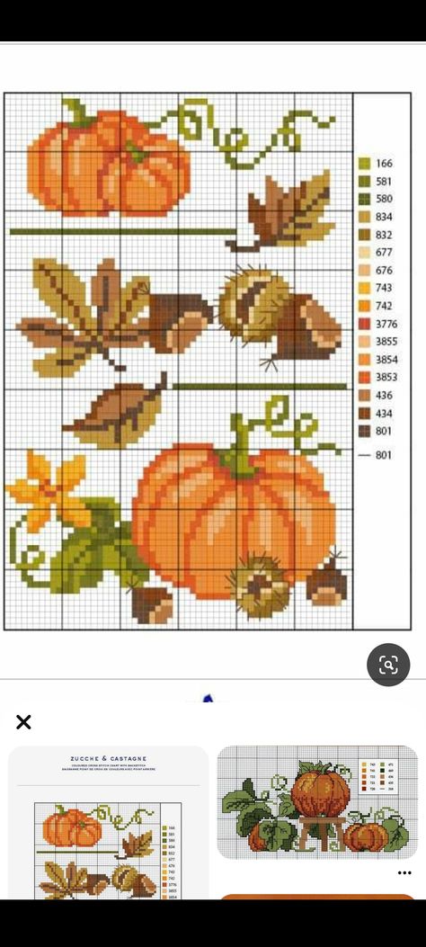 Pumpkin Cross Stitch Patterns, Cross Stitch Gallery, Cross Stitch Owl, Autumn Cross Stitch Patterns, Pumpkin Cross Stitch, Fall Cross Stitch, Cross Stitch Fonts, Beautiful Cross Stitch, Cross Stitch Patterns Flowers