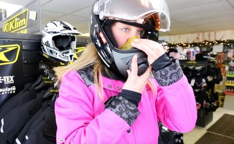 What To Wear Snowmobiling, Snowmobiling Outfit, Snowmobile Outfit Woman, Snow Gear, What Should I Wear, Vacation Planning, Color Lenses, Snow Suit, Snowmobile