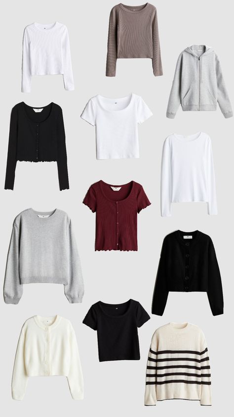 fall clouds from h&m H&m Clothes, H&m Outfits, Types Of Body Shapes, H M Outfits, Wide Leg Sweatpants, Lounge Outfit, Katie Holmes, Denim Trends, Tops Fall