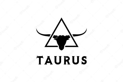 Taurus Logo Design, Taurus Logo, Buffalo Animal, Bike Logo, Bull Tattoos, Long Horn, Bull Cow, Leather Wallets, Logo Design Creative