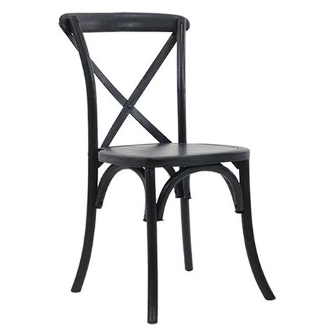 Cross Back Chair, Black Ghost, Rustic Cross, Crossback Chairs, Rustic Chair, Wedding Black, State Street, Contemporary Chairs, Black Chair