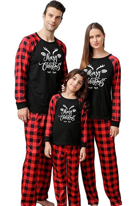 Amazon.com : christmas pajamas set for family short sleeve Xmas Couple, Christmas Pjs Family, Xmas Pajamas, Matching Family Christmas Pajamas, Christmas Jammies, Family Pajama Sets, Matching Pjs, Matching Christmas Pajamas, Christmas Pajama Set