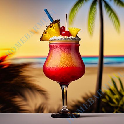 Bahama Mama Fruity Summer Cocktails, Bahama Mama Cocktail, Cocktail Recipes At Home, Bahama Mama, Caribbean Vacations, White Rum, Dark Rum, Coconut Rum, Sweet Escape