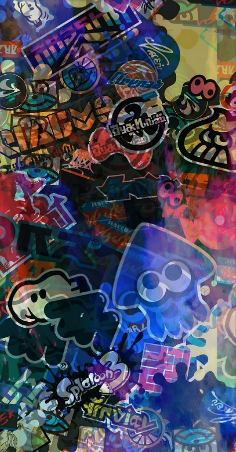 Splatoon Art Wallpaper, Splatoon Phone Layout, Splatoon Lockscreen, Splatoon Marina Fanart, Splatoon Phone Wallpaper, Splatoon Phone Theme, Splatoon Wallpaper Aesthetic, Iphone Wallpaper Nintendo, Splatoon Wallpaper Iphone