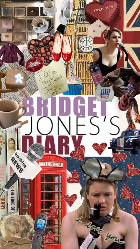 #bridgetjones #bridgetjonesdiary #romcom #wallpaper Romcom Wallpaper, Richard Curtis, Bridget Jones Diary, Bridget Jones, Mama Mia, World Of Gumball, I Love You, Love You, Film