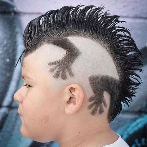 Top 18 Mohawk Haircuts For Your Kids To Try In 2024 Taper Fade With Initial Design, Taper Design Haircut For Men, Taper Drop Fade, Taper Fade Pelo Corto, Low Taper Fade Design, Drop Fade Design, Taper Fade Designs Men, Burst Fade Designs, Taper Design Haircut