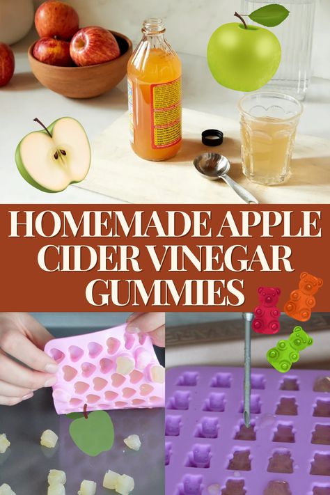 Make your own ACV gummies at home in under 30 minutes with just a few ingredients! Enjoy the health benefits of ACV without the taste! #gummies #homemadecandy #acv #acvgummies Fire Cider Gummies, Acv Gummies Recipe, Benefits Of Acv, Homemade Apple Cider Vinegar, Apple Cider Vinegar Lemon, Apple Cider Vinegar Recipes, Make Apple Cider Vinegar, Best Apple Cider Vinegar, Vitamin C Gummies