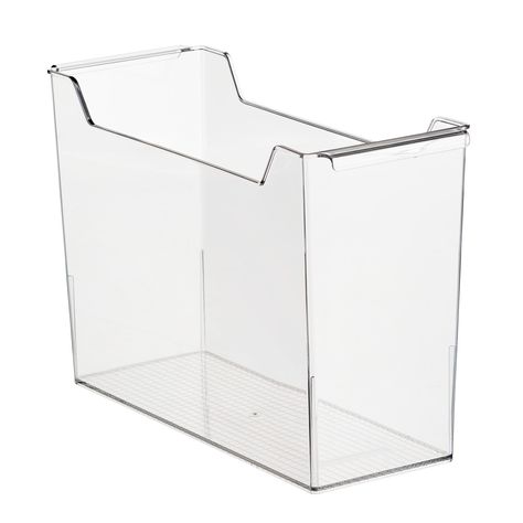 The Everything Organizer Multi-Purpose Bin Gift Bag Organization, Hobby Storage, Clear Bins, Plastic Organizer, Office Crafts, The Container Store, Container Organization, Organization Solutions, Container Store