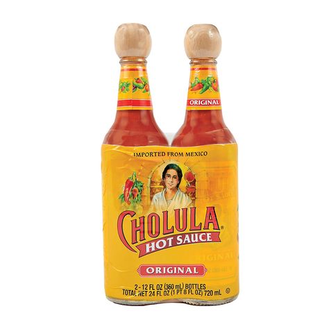 This is where it all started. Cholula Original Hot Sauce is crafted from a generations-old family recipe that features arbol and piquin peppers and a blend of regional spices to deliver authentic Mexican flavor and heat. Taste the best life has to offer with Cholula Original Hot Sauce. With the 2 pk. of 12 oz. bottles, the options are endless for this versatile medium-heat sauce. Shake it on everything from eggs and rice and beans to beverages and even pizza. Cholula loves it on both traditional Mexican enchiladas and tamales as well as new favorites like burrito bowls and fish tacos. From the distinctive wooden cap to the original recipe hot sauce inside, every bottle of Cholula is a celebration of great food, flavor and Cholula's Mexican roots.  Product Features:  * Cholula Original Hot Eggs And Rice, Cholula Hot Sauce, Mexican Enchiladas, Burrito Bowls, Burrito Bowl, Authentic Mexican, Traditional Mexican, Family Recipe, Fish Tacos